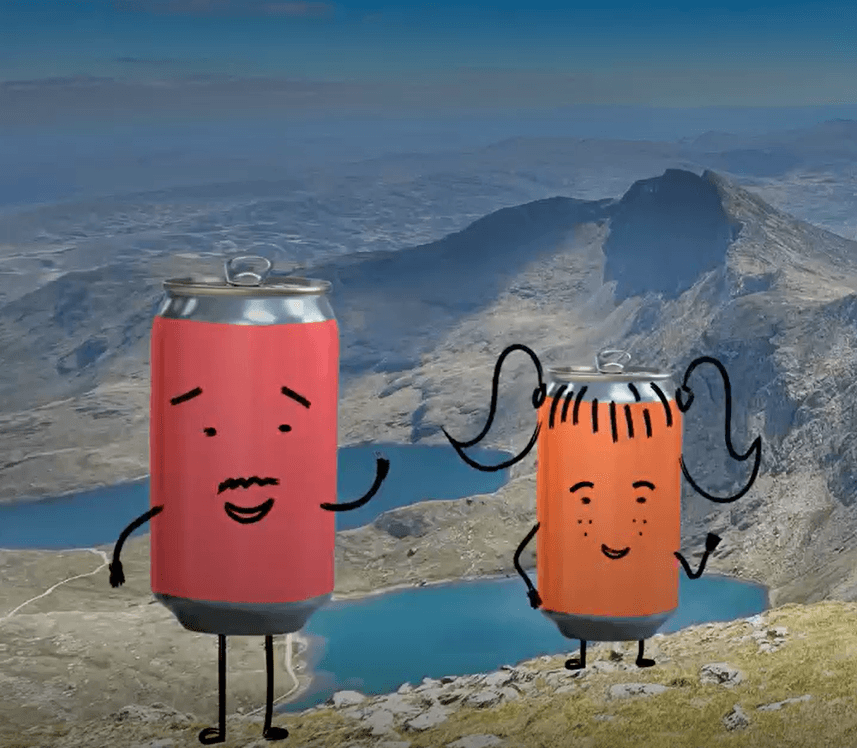 Metal and glass have some of the longest adventures in recycling