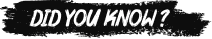 Did you know?